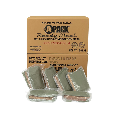 APack Ready to Meals (12 MREs) - Made in USA - Long Shelf Life