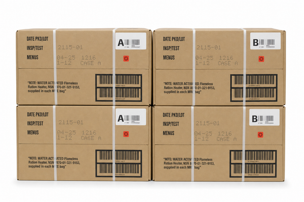 4-Case MRE Supply