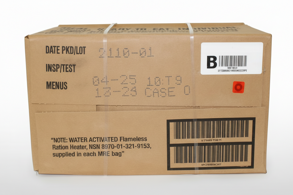 Genuine U.S. Military MRE's (Meals Ready to Eat)